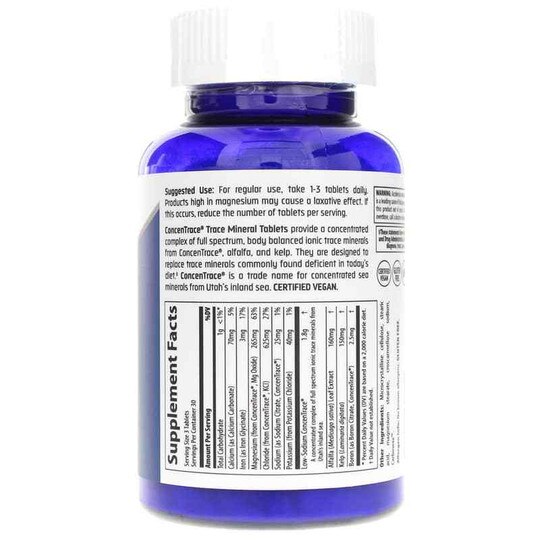 ConcenTrace Trace Mineral Tablets, TMR